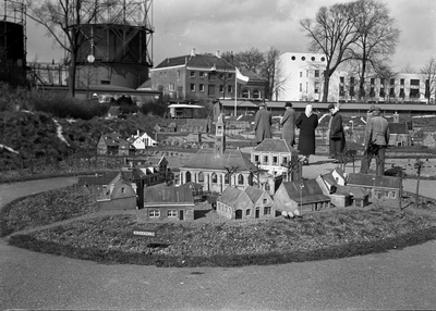 839729 Afbeelding van het dorp Koudekerke van Miniatuur Walcheren te Middelburg.